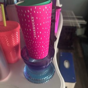 COPY - Starbucks pink watermelon strawberry hot coffee cup